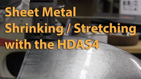 shrinking aluminum sheet metal|can you heat shrink aluminum.